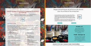 Refonte de sites web avant / après