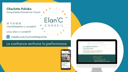 Realisation carte de visite_Elan C__Foxie Com