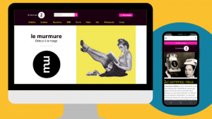 Realisation_site web_Le Murmure Editeur_Foxie Com
