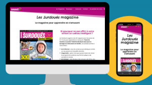 Realisation_site web_Les Surdoues magazine_Foxie Com